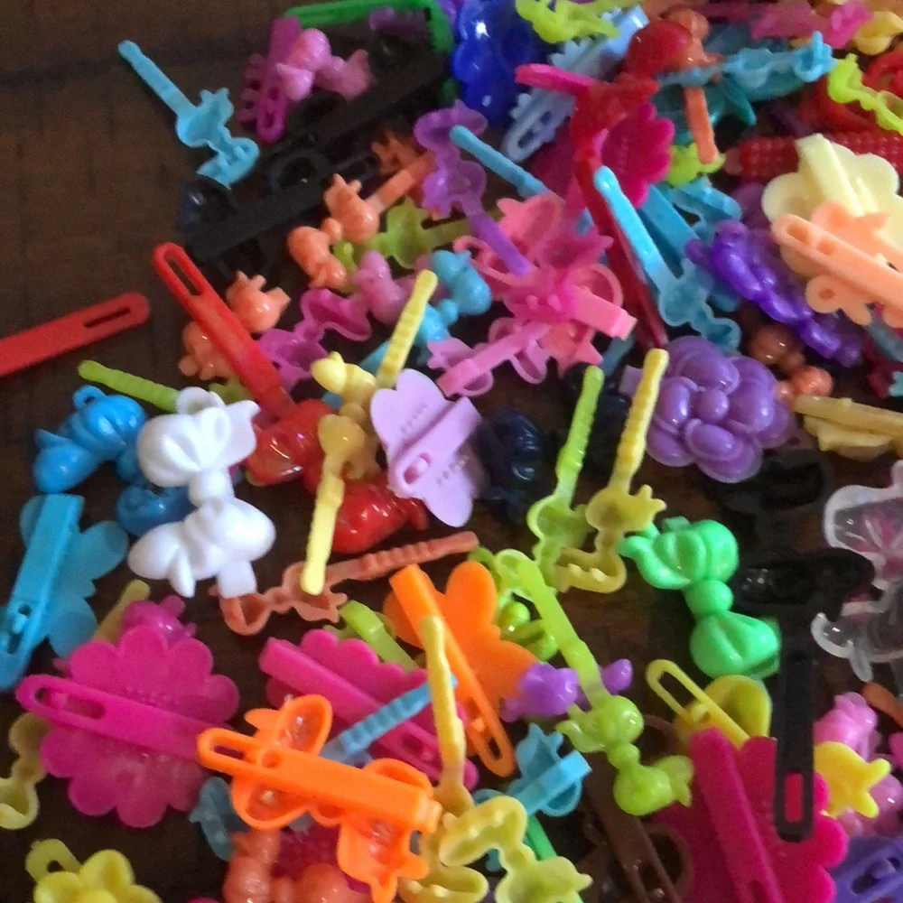 200 Colorful Assorted Kids Hair Bows